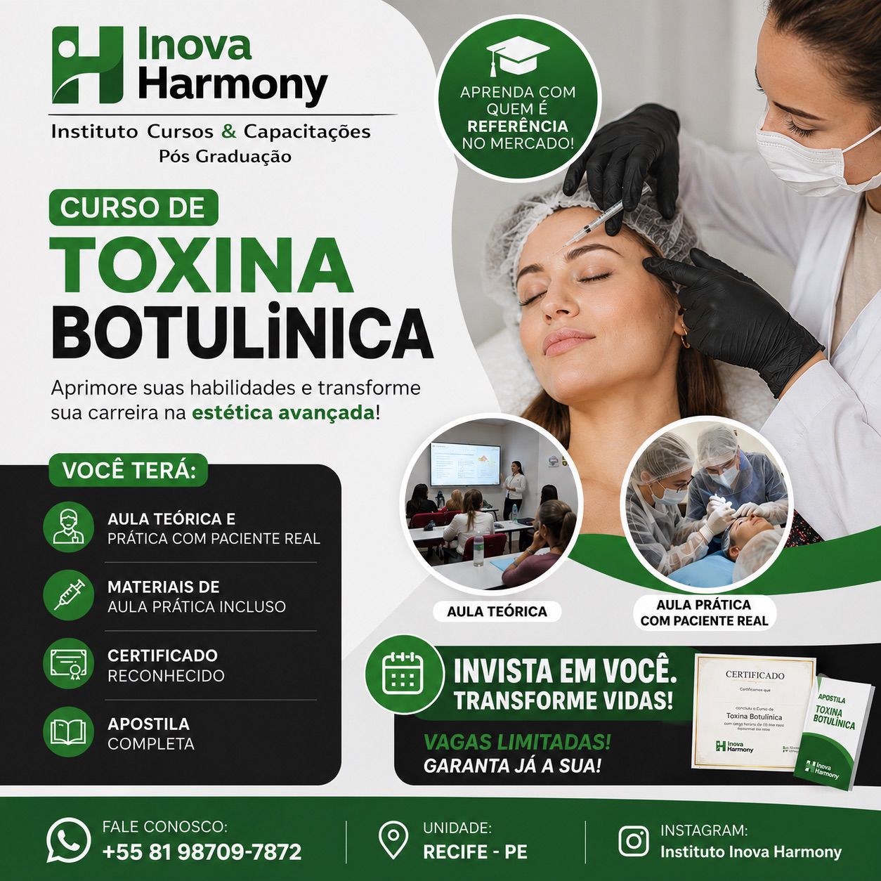 Ambiente e estrutura do Instituto Inova Harmony